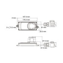 Weerstandsbox LED Smart Load 12V 13P 2,5mtr kabel