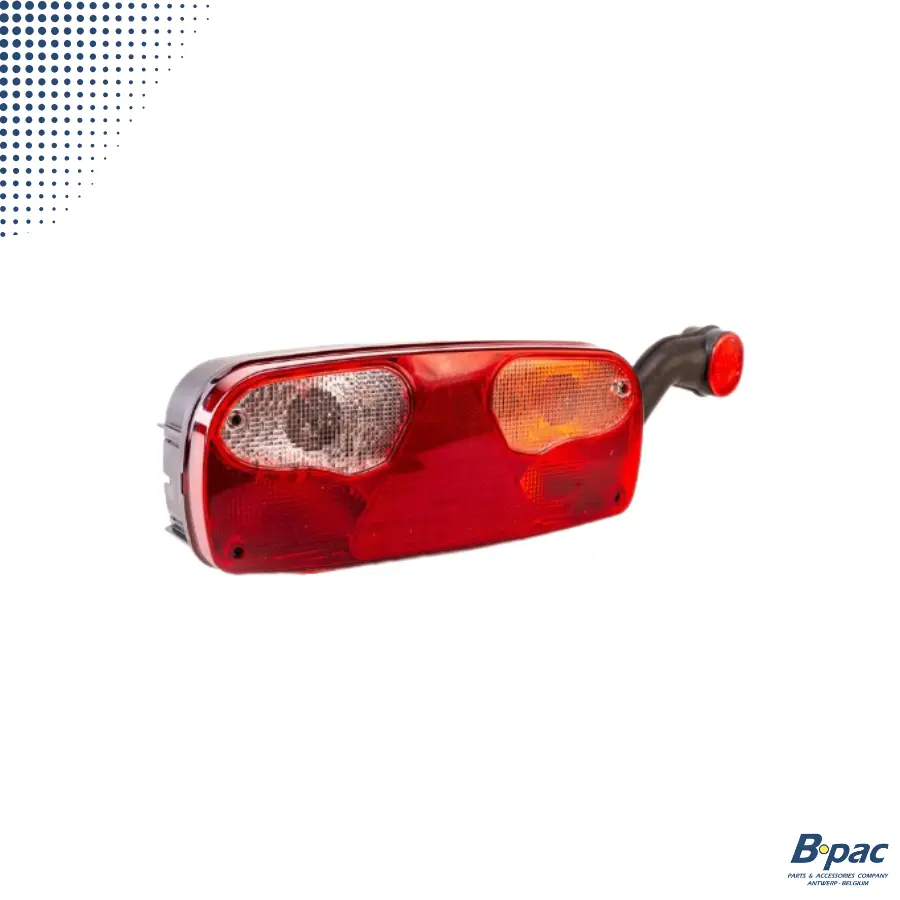 ASPOCK Ecopoint I Achterlicht RE + DRIEH + MKL - 24V