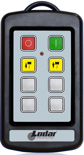 LODAR - ZENDER - 6-FUNCTIES   WIDE BAND