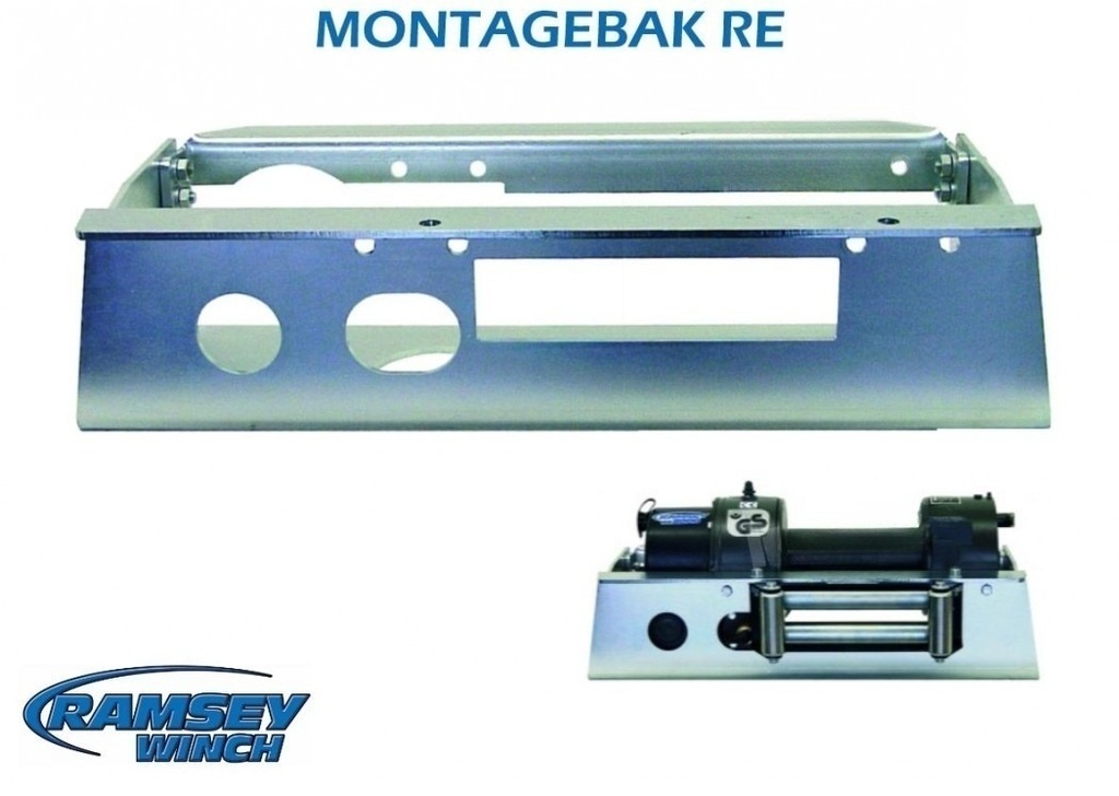RAMSEY Montagebak  DC/RE 8000-Winch