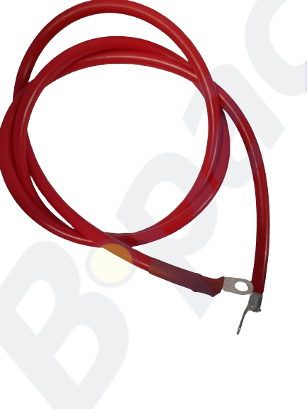 RAMSEY - BATTERIJ KABEL - ROOD