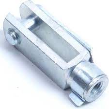 Gaffel  M10 met clip groot formaat