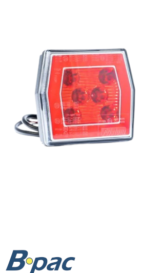 FRISTOM FT-123 LED Fog Tail Light 2 Functions Bayonet 12-24V