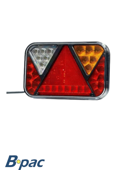 FRISTOM Feu arrière FT-270 LED 12V avec câble de 1 mètre inclus