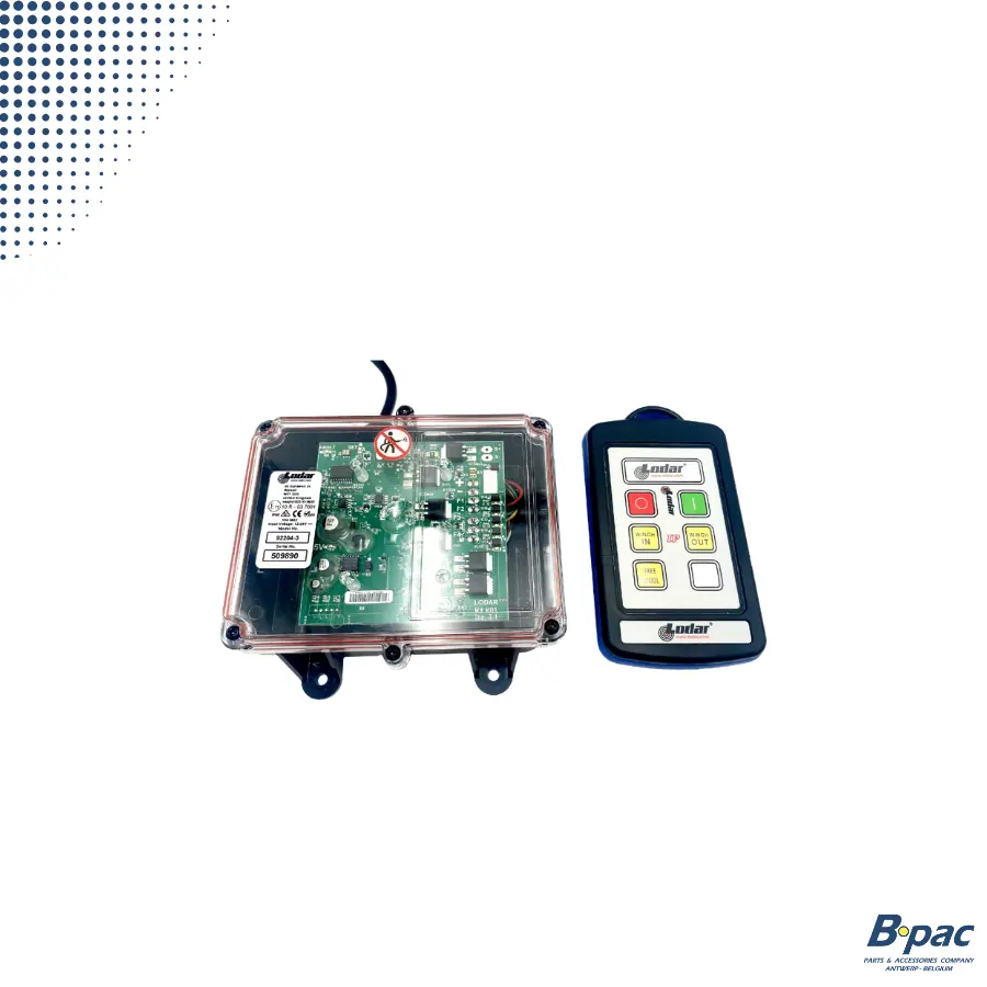 LODAR Radiobediening 4 functies RX + IPTX | W/B 433 MH