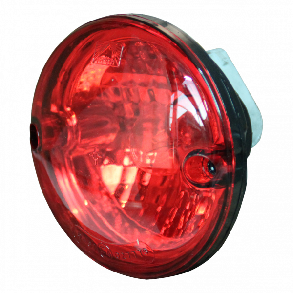 ASPOCK Roundpoint II  Achterlicht Rood 12V  d.95x61mm