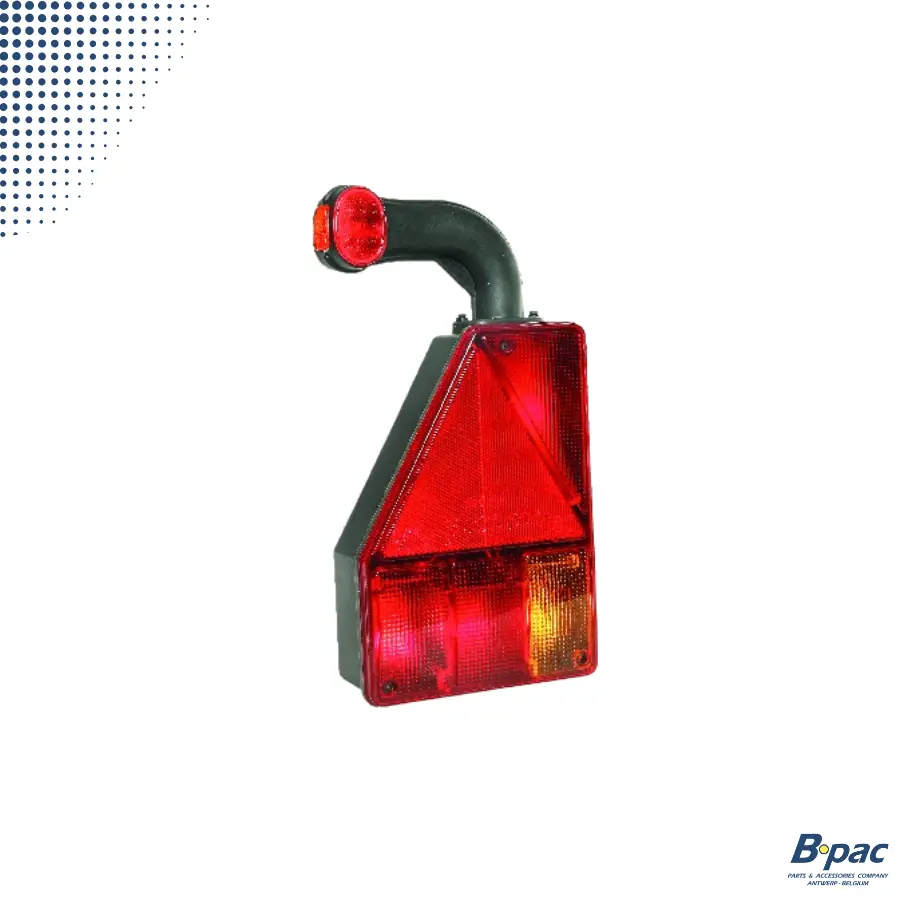 ASPOCK Earpoint I LI 5-polig bajonet incl zijlicht  12V bollamp