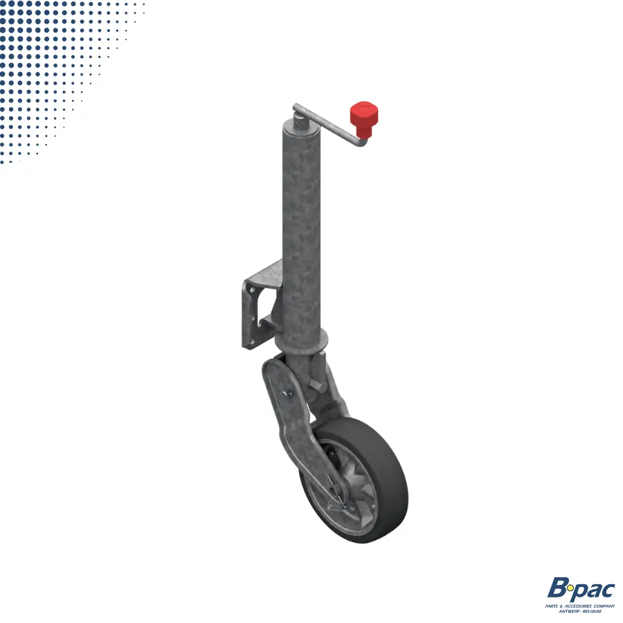 ALKO neuswiel volautomatisch @60mm - wiel 200x50 - 300/500kg