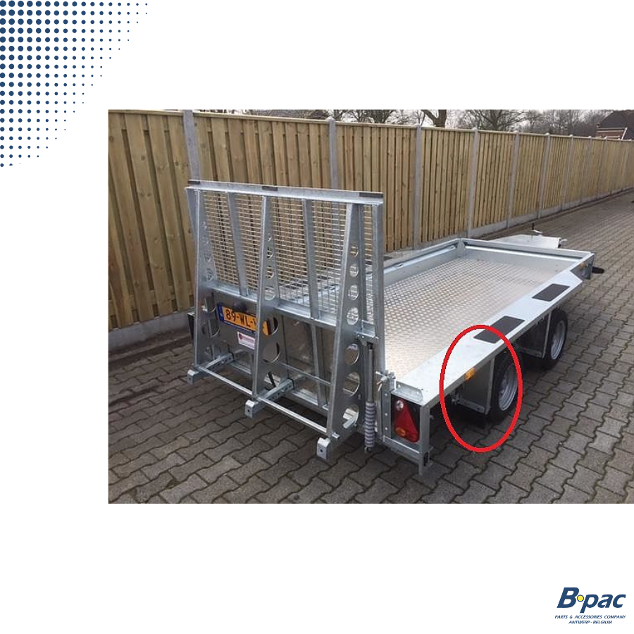 IFOR-WILLIAMS Spatscherm GX-6 reeks Rechts