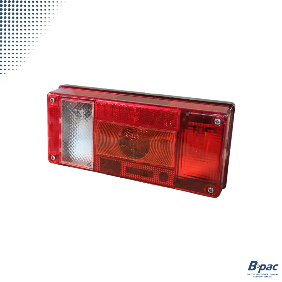 ASPOCK - rear light with reverse 5 PIN Midipoint I right