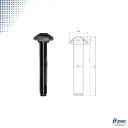 TWISTLOCK Bolt d.38mm FD02 SK-R D=314 MM (L=245mm thread)