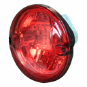 ASPOCK Roundpoint II  Achterlicht Rood 12V  d.95x61mm