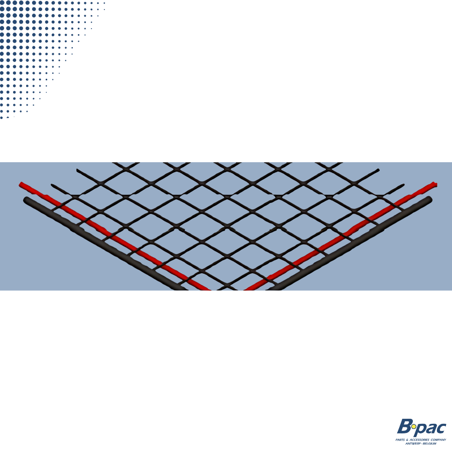 Aanhangernet grofmazig 2200x1500mm