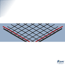 Aanhangernet grofmazig 3500x2500mm