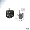 Inox inbouwsluiting zwenkhandgreep