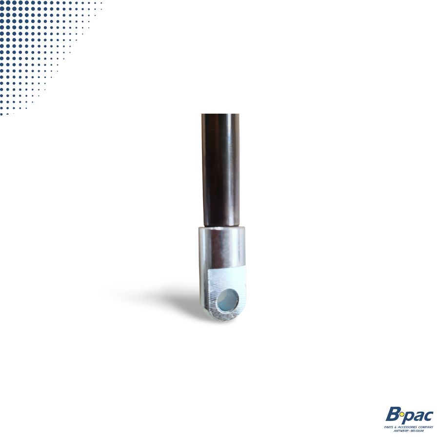 Gasveer 750mm - slag 300mm - 2000N incl. ogen Ø 8mm