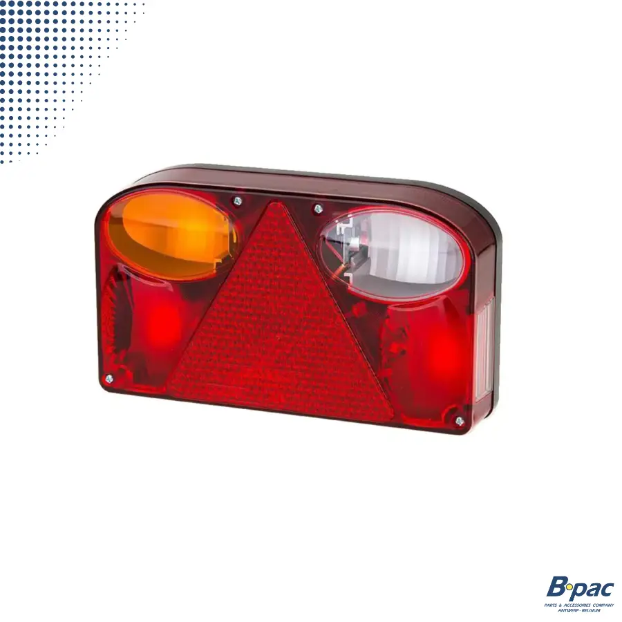 FRISTOM achterlicht FT-088 Links BBSKN | 135x238x55mm | 5-polig