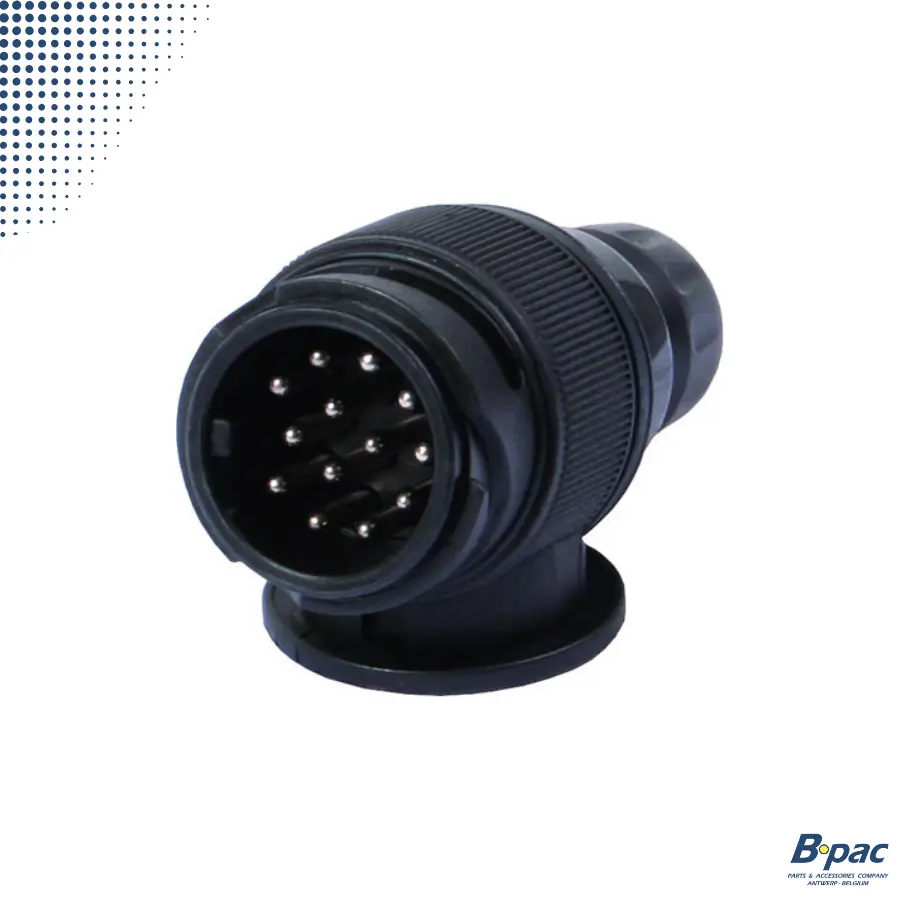 Stekker 13-polig PVC 12v | Indraaiend