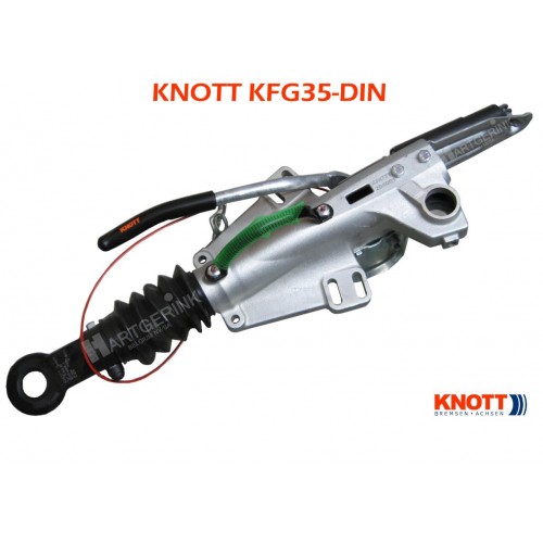 KNOTT Overrun Brake KFG35-D - A1/KH DIN EYE