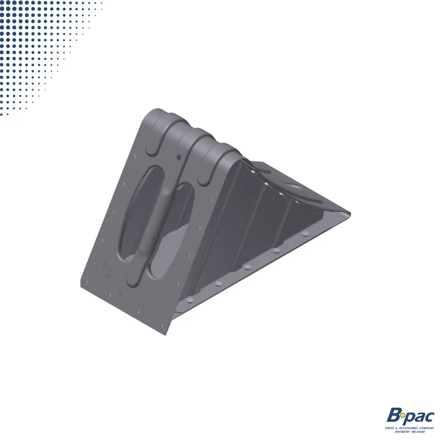 WHEEL CHOCK G36 DIN76051 galvanized D=120mm