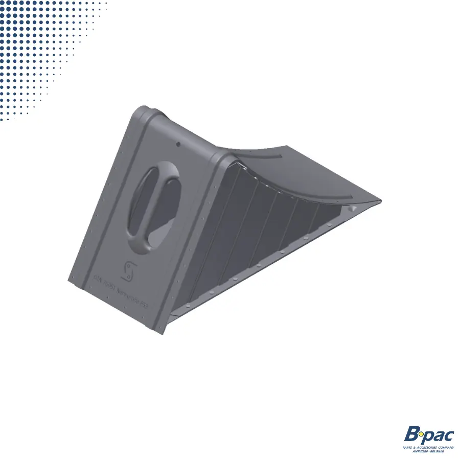 WHEEL CHOCK G53 galvanized D=200mm