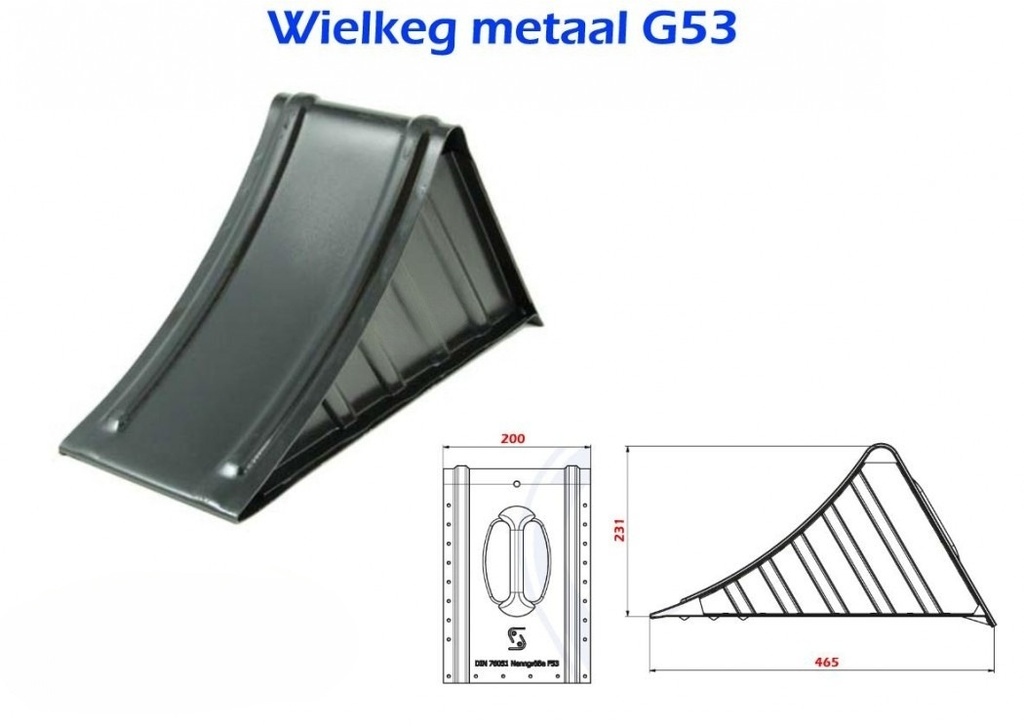 Wielkeg  G 53  Verzinkt  D=200 MM