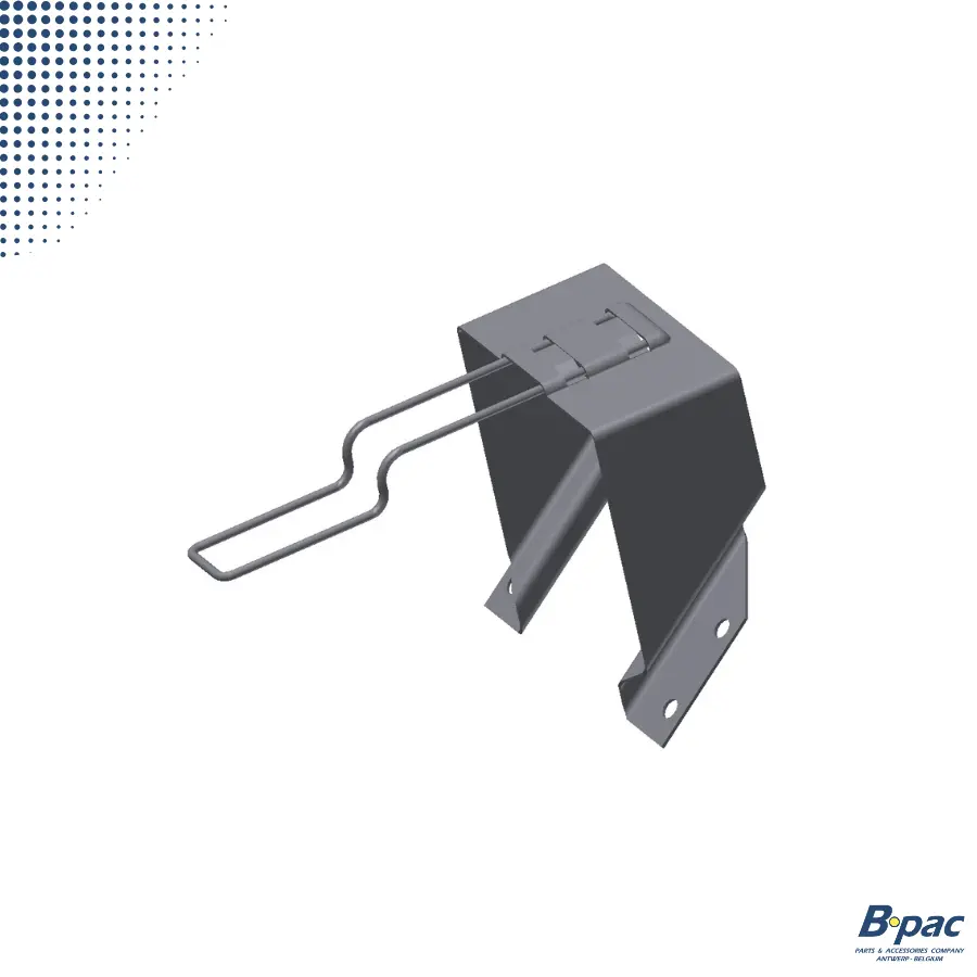 SUPPORT DE CALE DE ROUE G36 - 120 mm HHZ 36 galvanisé