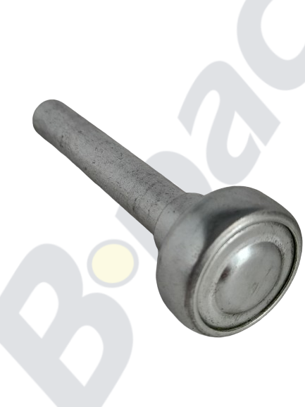 ROL 25mm  Staal Verzinkte as  L=70/90mm