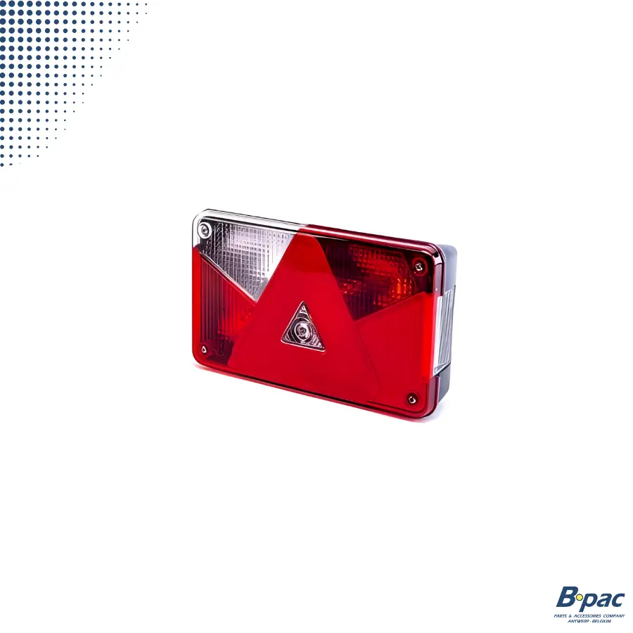 ASPOCK Multipoint Feu arrière V | gauche | 5 broches à baïonnette