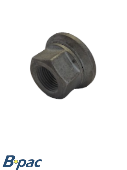 Wielmoer Vlak met draaiende veerring M18x1.5