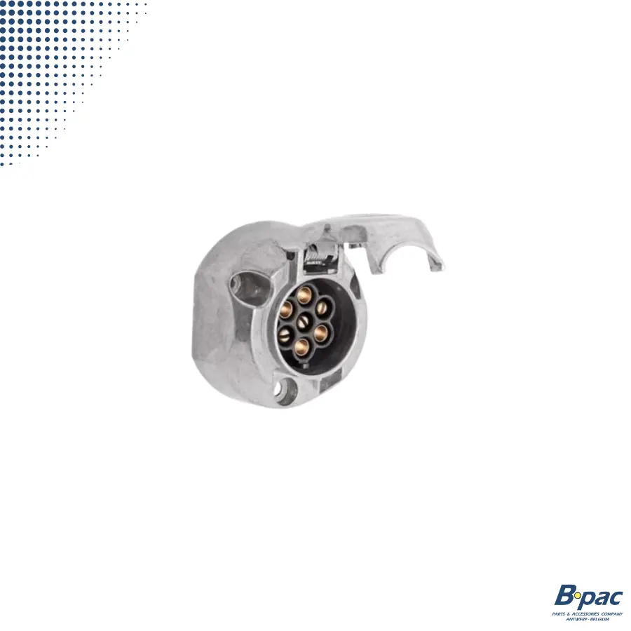 7-pole aluminum screw-type socket