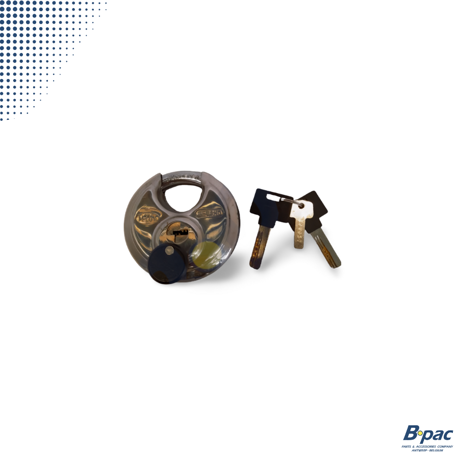 Discusslot  d.80mm  Met uitboorbeveiliging