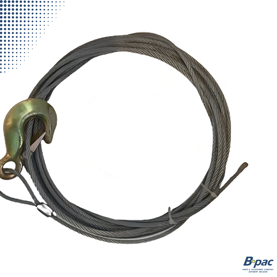 Kabel Handlier 10 Mtr Dia5mm met Haak