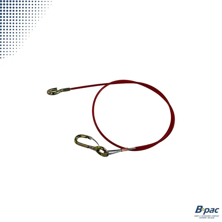 Breakaway cable ALT 1000mm with hook & clamp