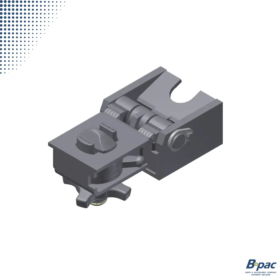 TWISTLOCK Container locking Flip folding front/right - 10408* - retractable