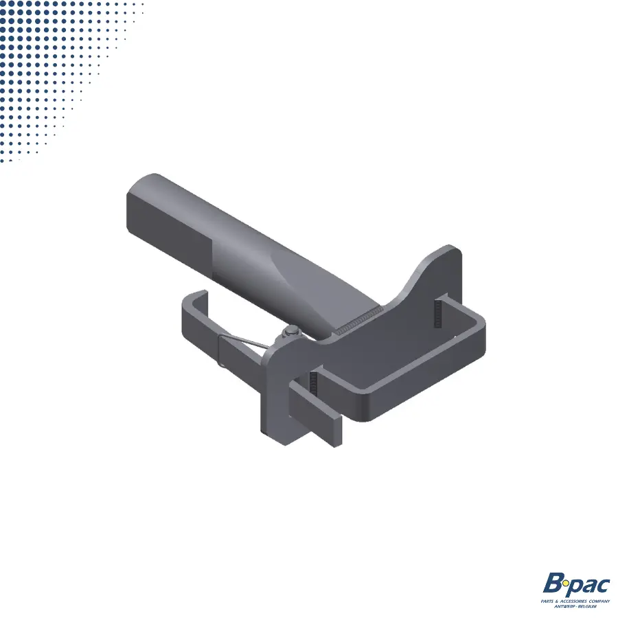 TWISTLOCK Pin with handle for flip - left