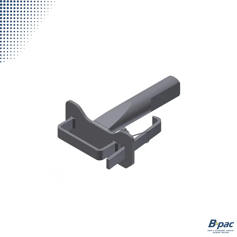  Goupille TWISTLOCK avec poignée pour flip - droite