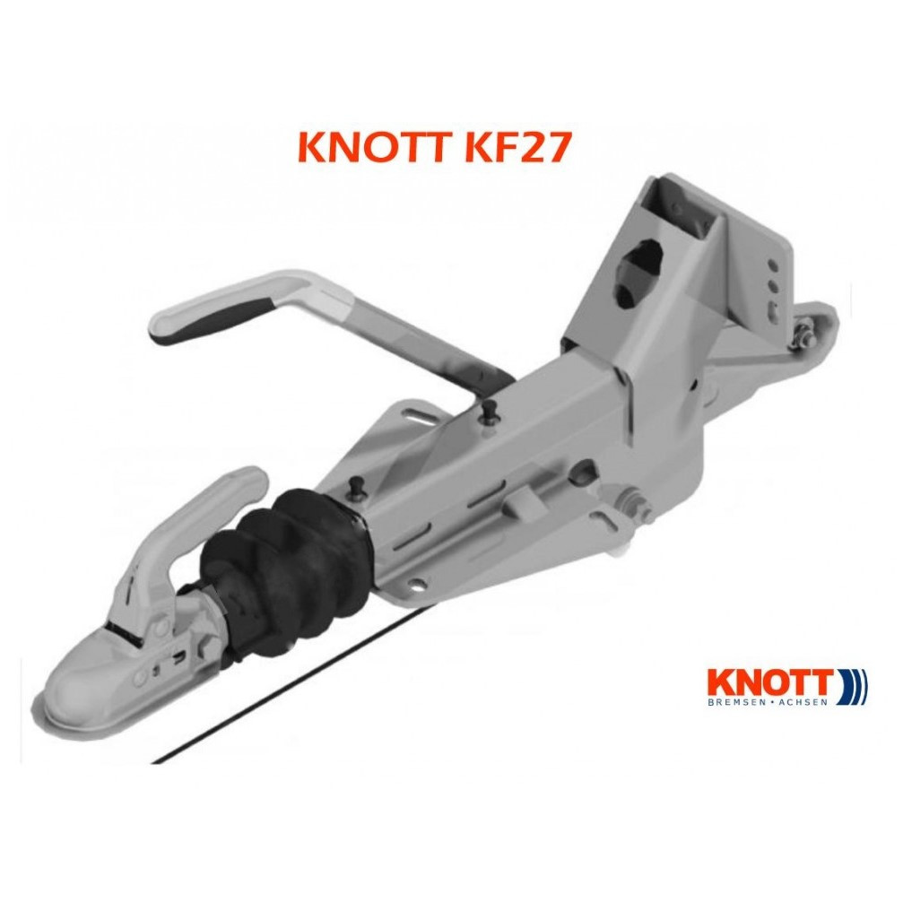 KNOTT Frein à inertie KF 27 A/B 110-120/166 - SUPPORT ARRIÈRE