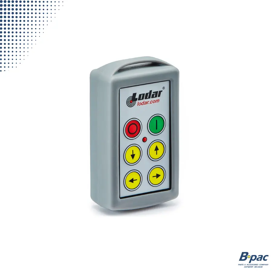 Émetteur LODAR 4 fonctions 12/24 V + bouton vert