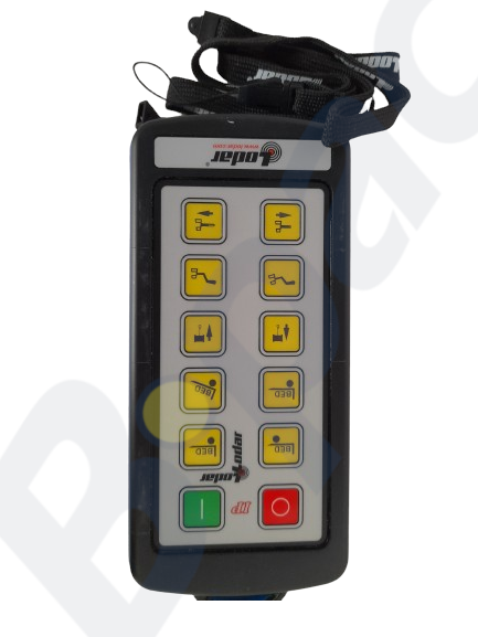 LODAR Zender 8-10 Functies