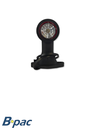FRISTOM Side Marker Light Red/White LED with Short Foot and 0.5 Meter Cable