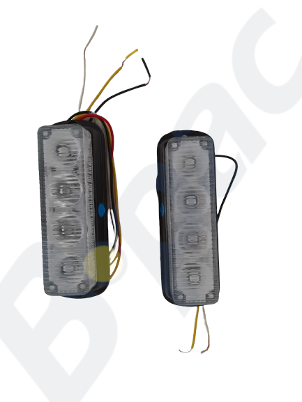 Flitser X-FLASH 4 - 12V DC - Blauw