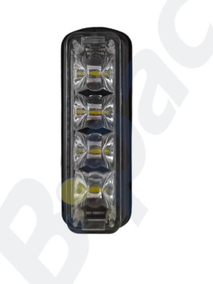 FLITSER - X-FLASH 4 - 12V / 24V DC - WIT - 3W LEDS