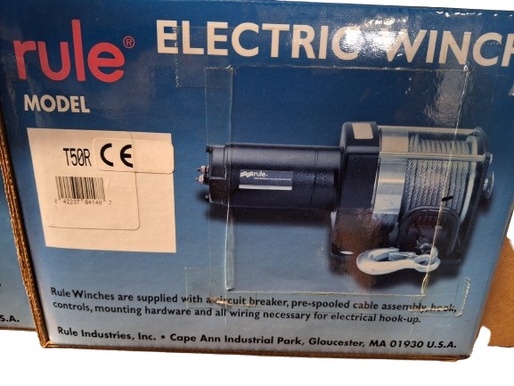 RULE Winch T50 R - 24V (alleen voor herstelling )