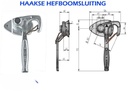 HOEKSLUITING  L  + VEER NR.1 - OPSCHROEFUITV.