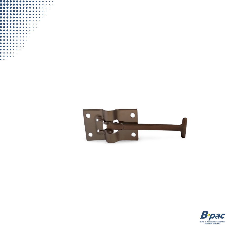 HAAK VOOR DEURHOUDER  INOX