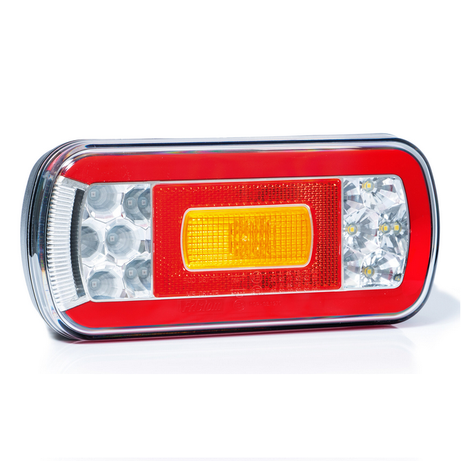Feu arrière FRISTOM FT-130 LED avec baïonnette, 6 fonctions