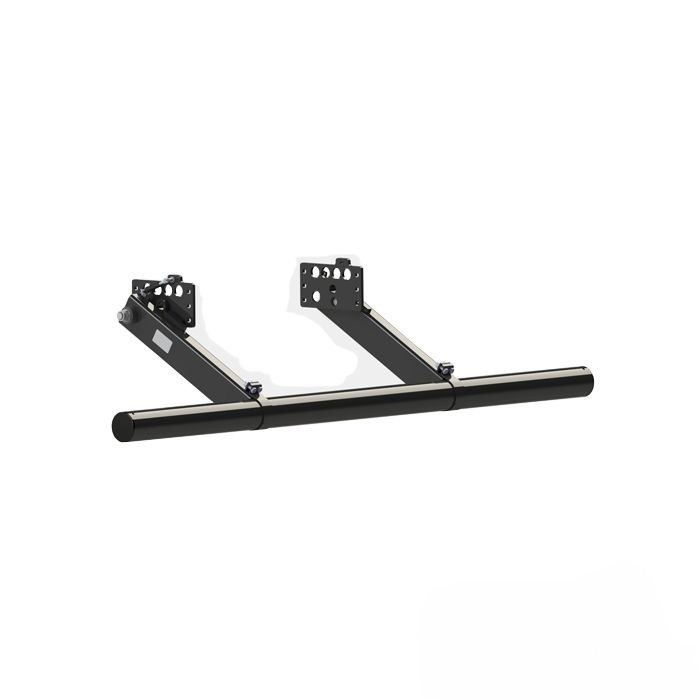 KLAPBUMPER  WUF 105 K - UITV. A4   L=2350 mm - DKTL ZWART