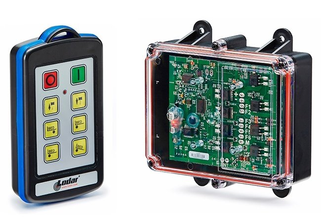 LODAR - RADIO BED. 2-F  AC RELAY - RX + IPTX - W/B 433 MHz