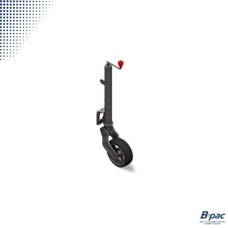 ALKO - Roue jockey automatique repliable   230 * 80